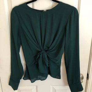 Fall peplum blouse 🍂